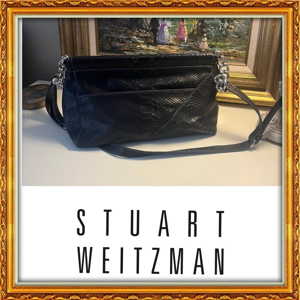 Vintage | Stuart Weitzman Reptile Skin Purse!!